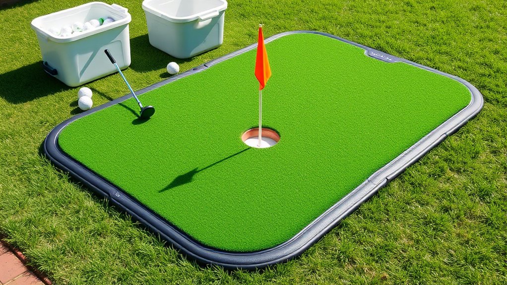 top portable golf greens