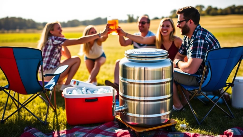 top portable keg dispensers