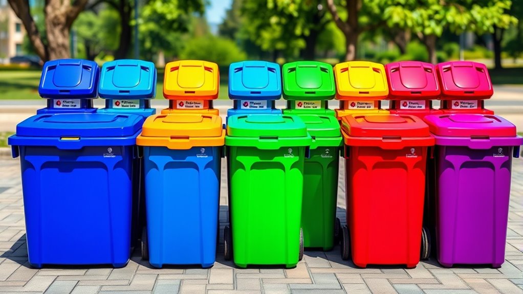 top portable recycling bin options