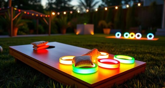 top rechargeable cornhole lights