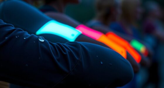 top running reflective bands