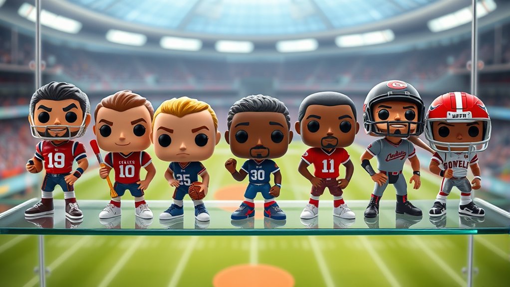 top sports legends collectible figures