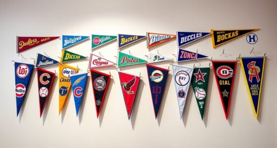 top sports pennant display options