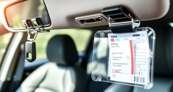 top visor clip and holder options