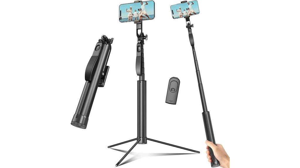 travel selfie stick tripod