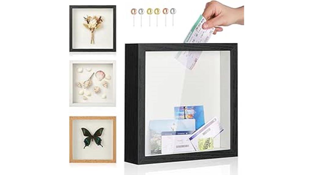 travel shadow box frame
