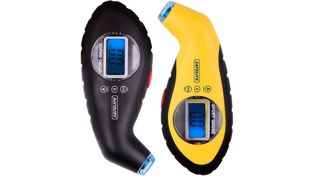two pack backlit pressure gauges