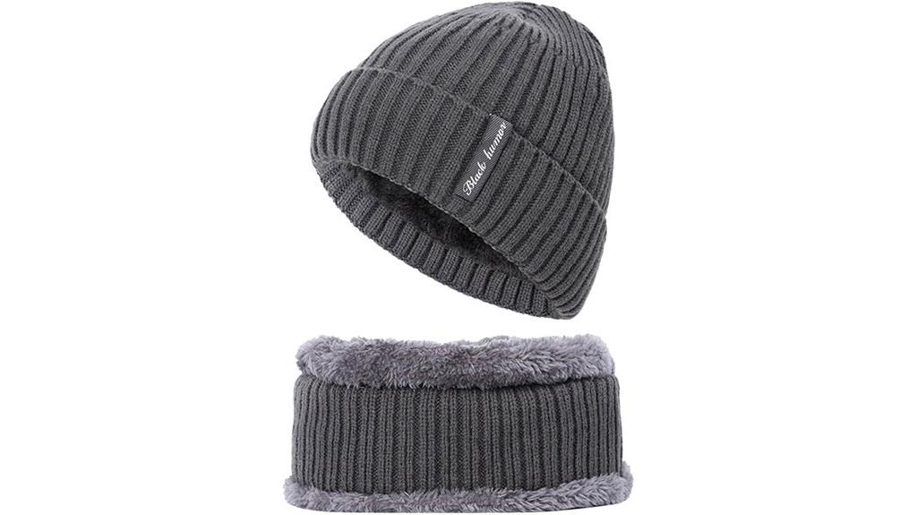 unisex winter knit set