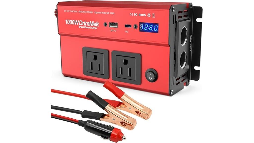 vehicle 1000w power inverter
