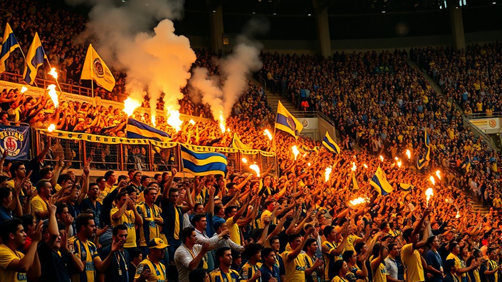 vibrant chants unite fans