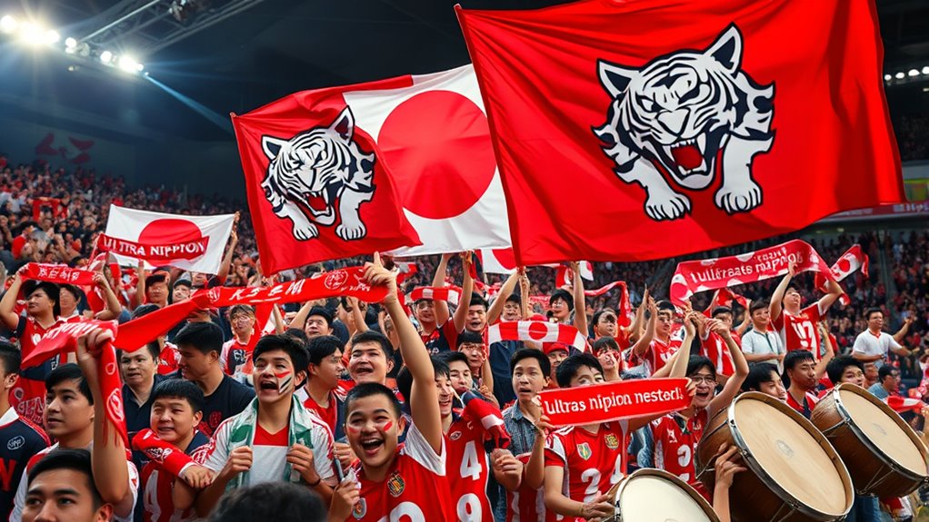 vibrant fan community spirit