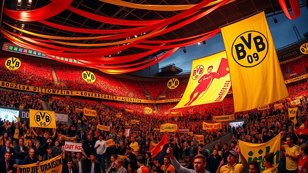 visual displays ignite passionate support