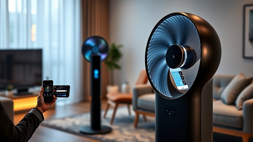 voice controlled personalized fans