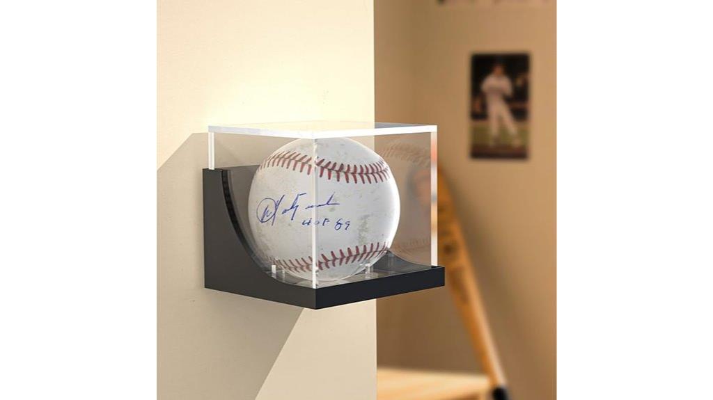 wall mount baseball case