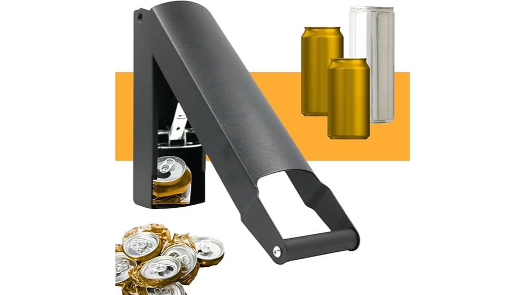 wall mount can crusher