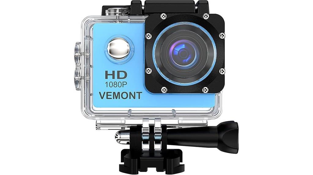 waterproof 1080p sports camera