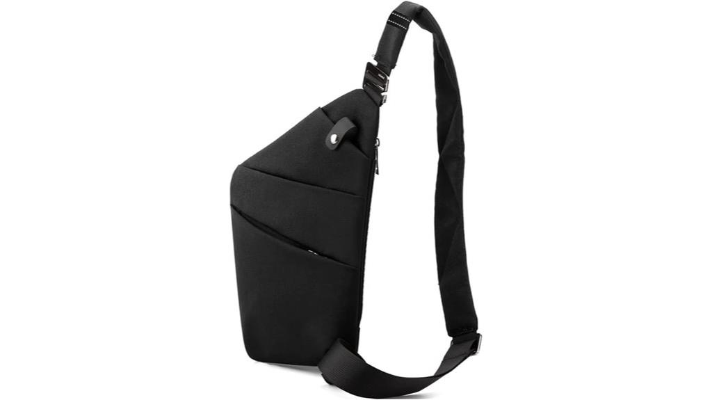 waterproof anti theft sling bag