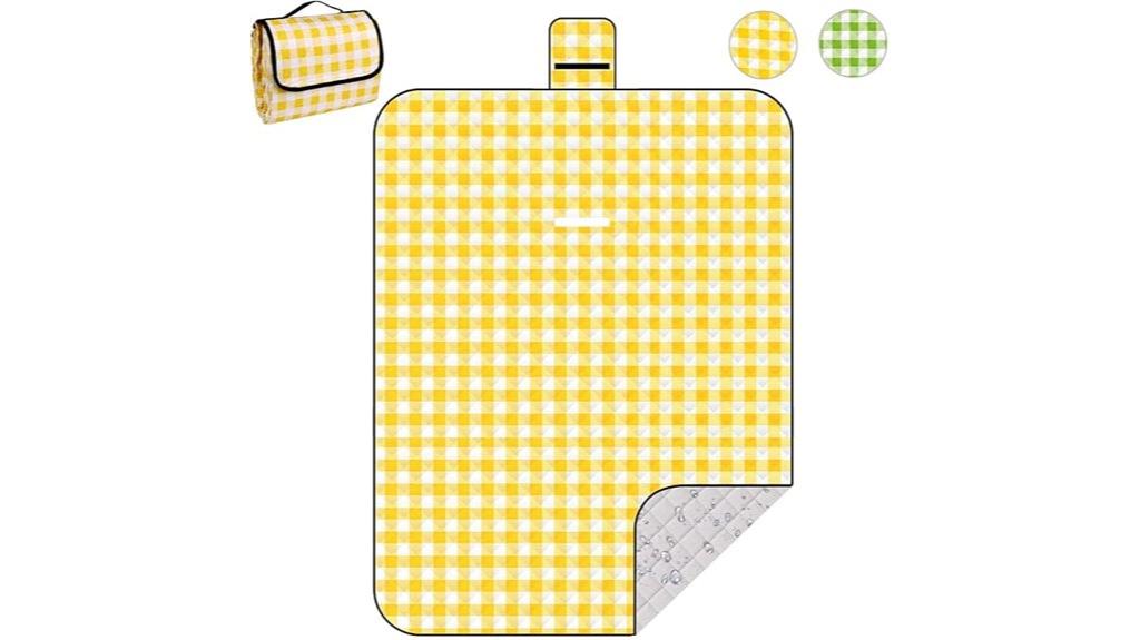 waterproof foldable outdoor blanket