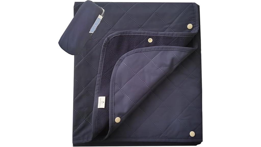 waterproof quilted stadium blanket