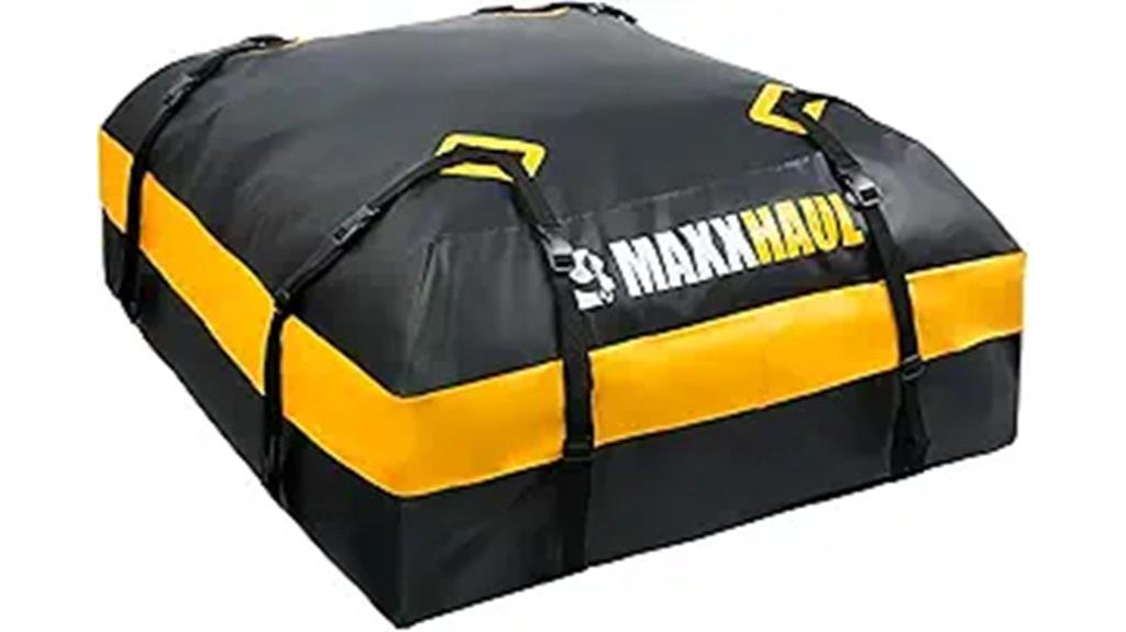 waterproof roof bag with lock