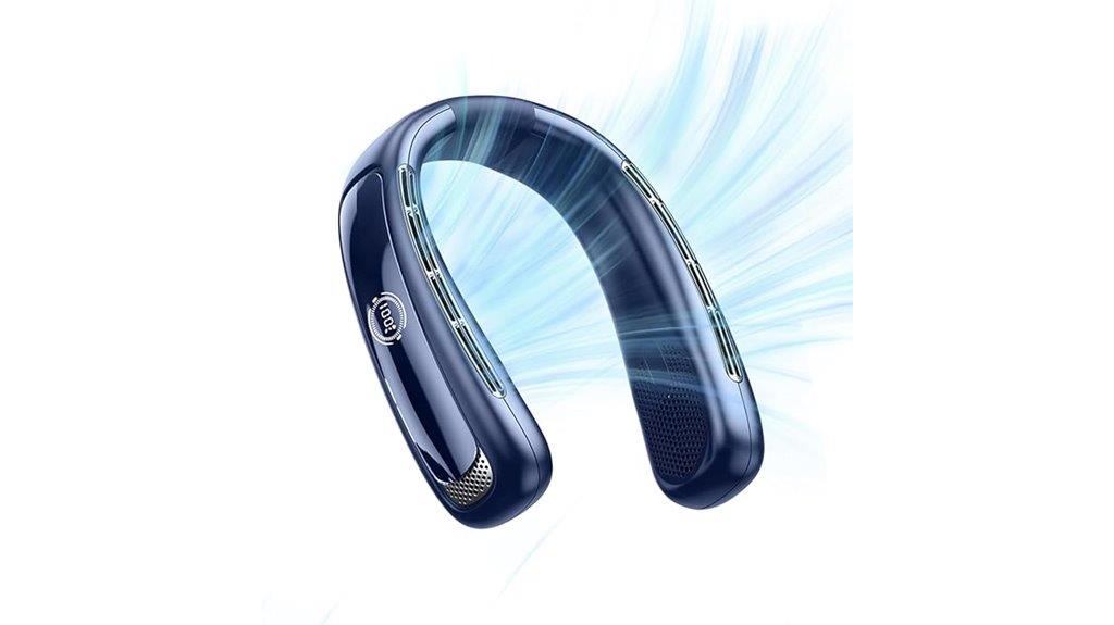 wearable neck cooler fan
