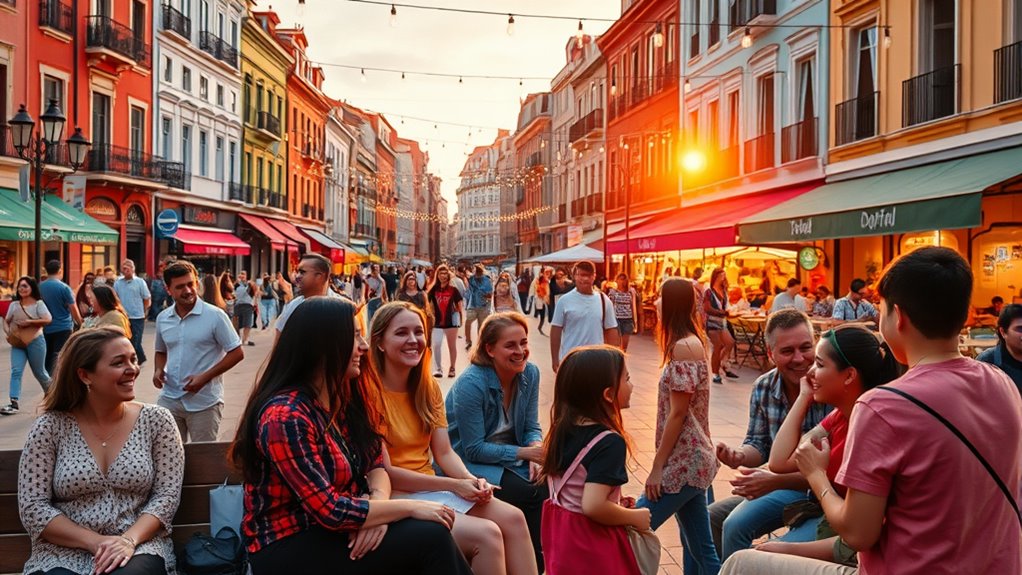welcoming engaging city environment
