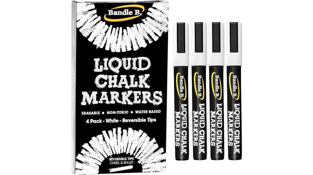 white erasable chalk markers