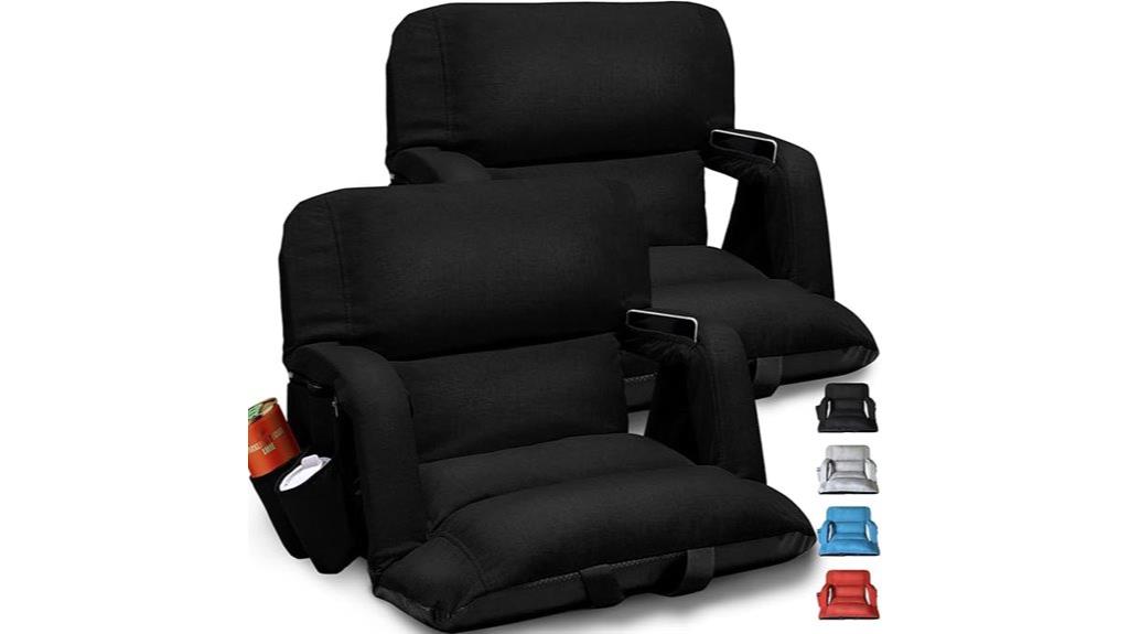 wide supportive stadium seats