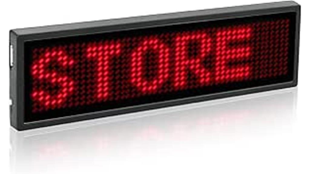 wireless bluetooth name badge