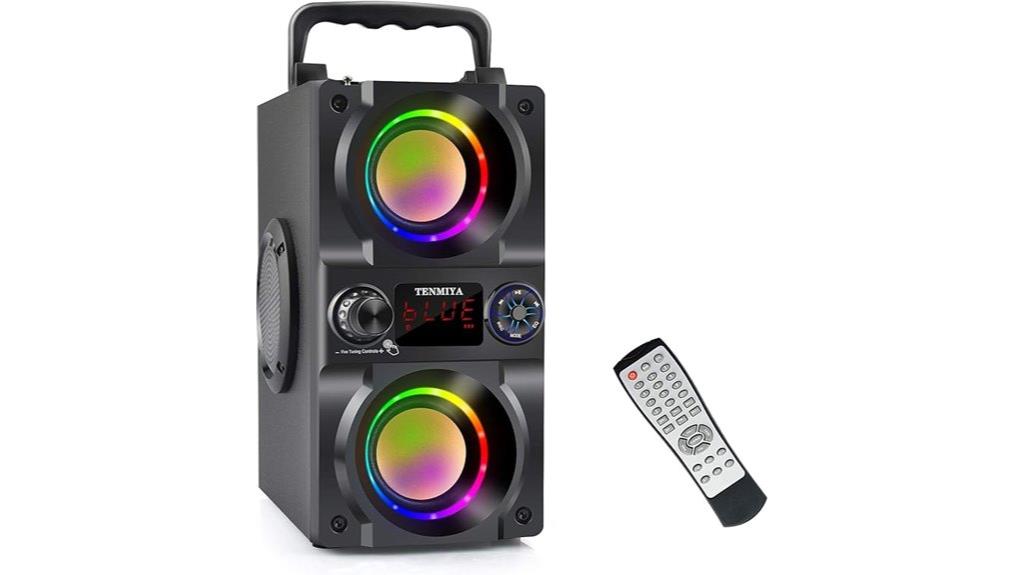 wireless light up bass speaker