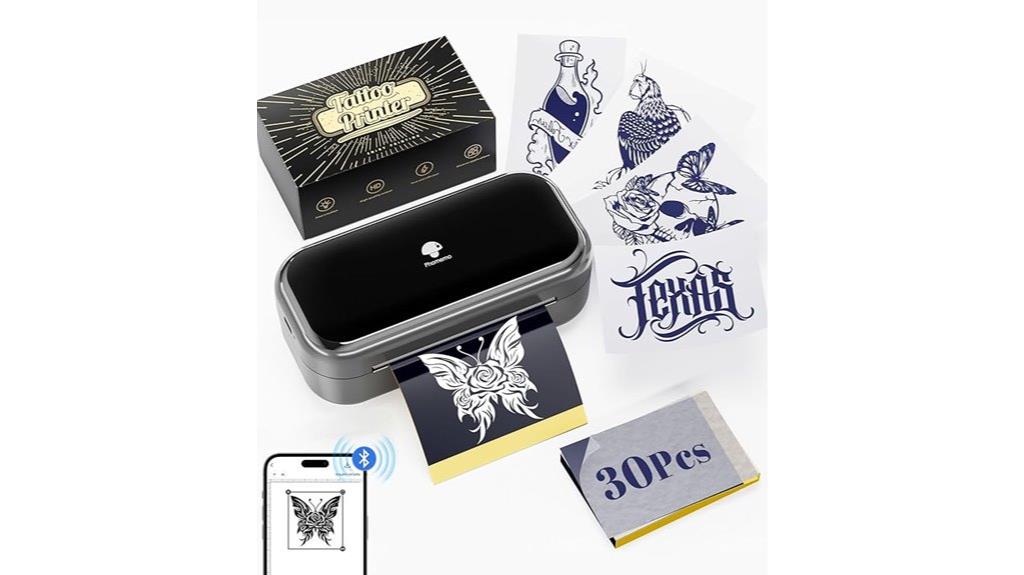 wireless tattoo stencil printer