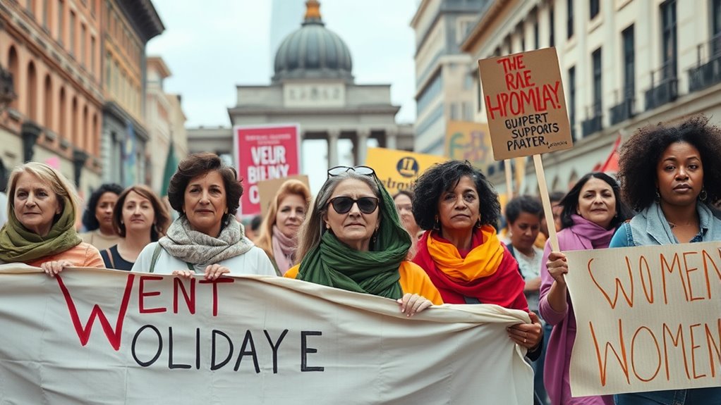 women empowering social change