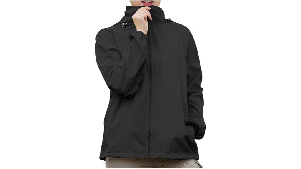 women s lightweight rain jacket