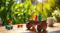 wooden swing game collection