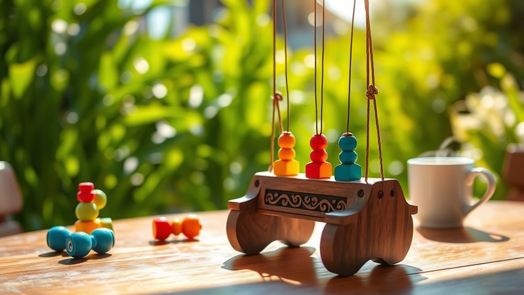 wooden swing game collection