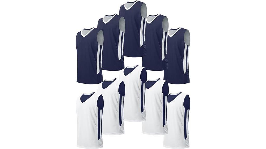youth boys reversible mesh jerseys