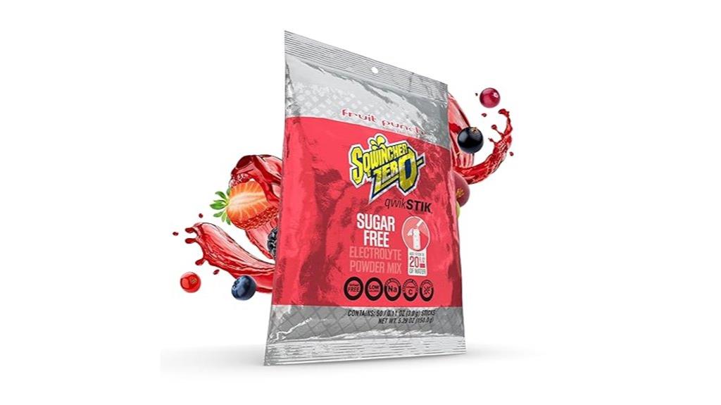 zero electrolyte drink pack