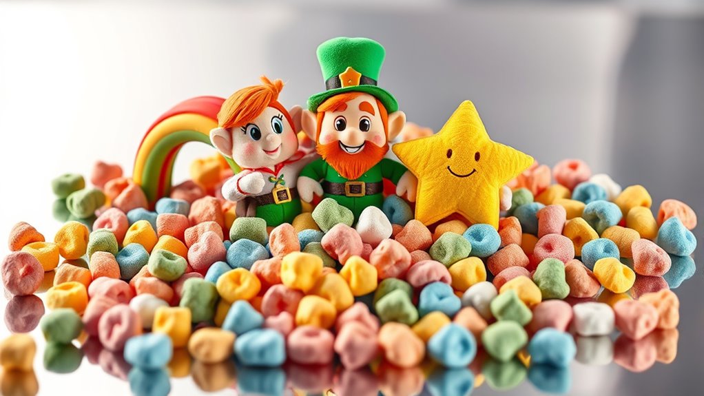 cereal mascots and charms