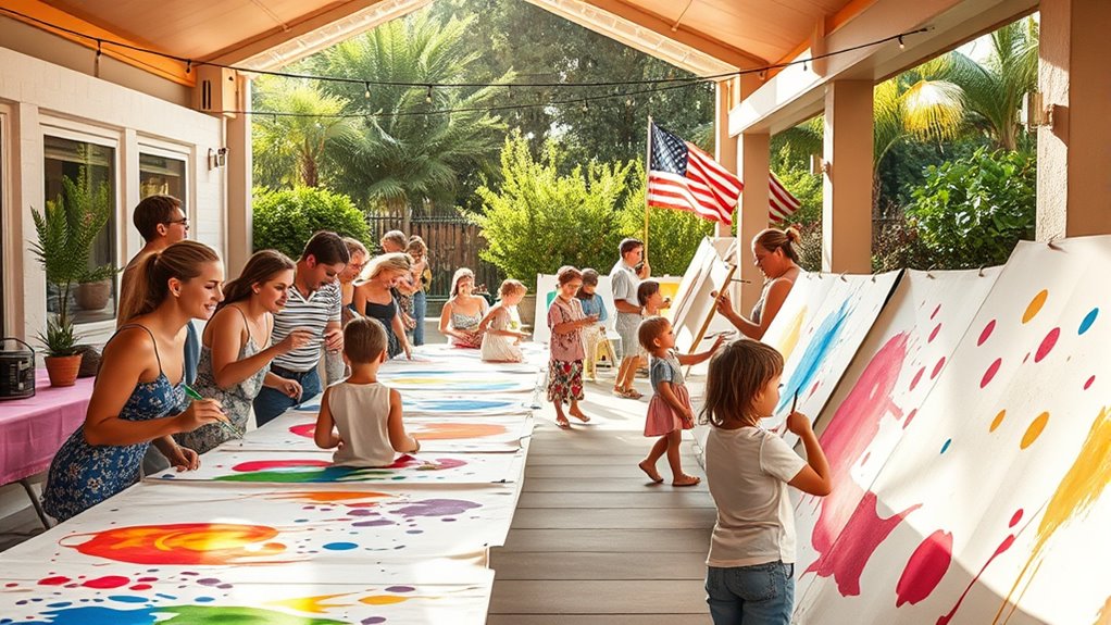 community art event