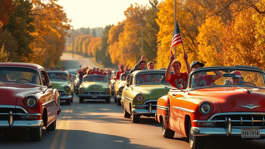 driving to sporting events