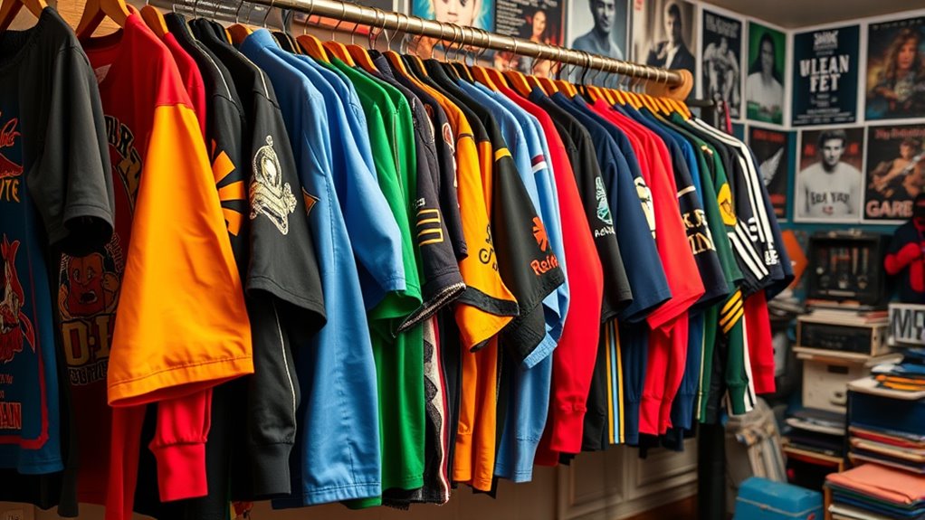 fan shirt collecting tradition