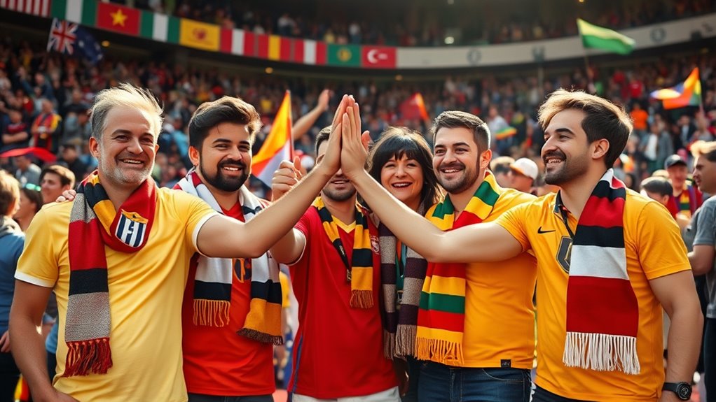 friendship transcends football rivalries