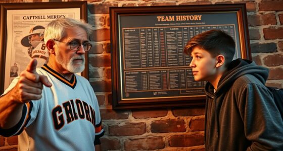 guiding fans teaching history