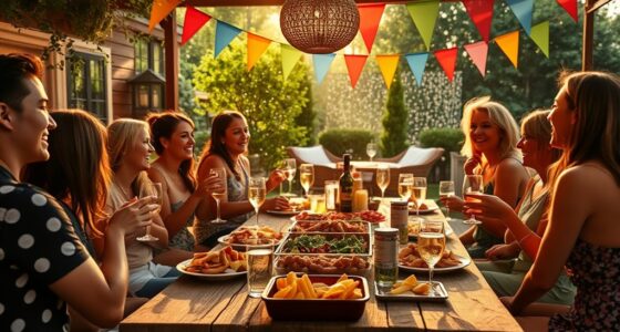 hosting post game celebrations