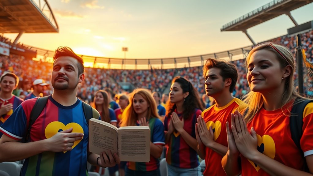 manage sports fan stress