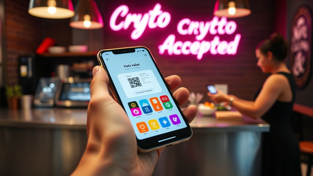 mobile crypto payment options