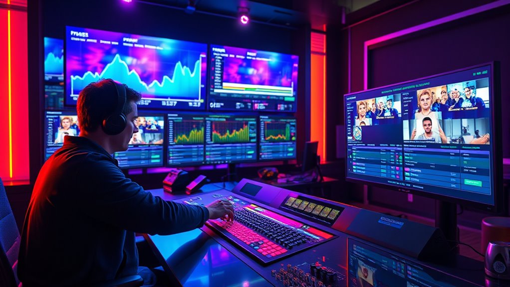 real time broadcast metrics