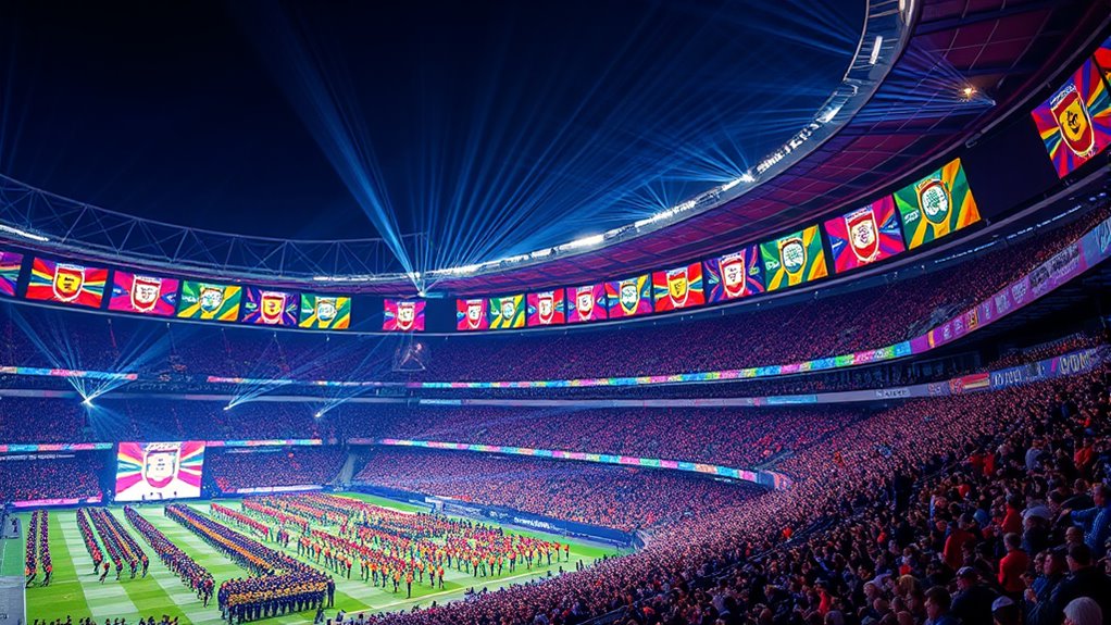 spectacular fan display techniques