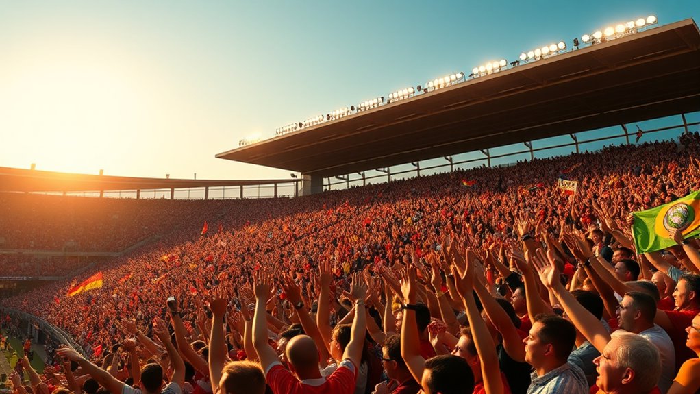 stadium singing and chanting