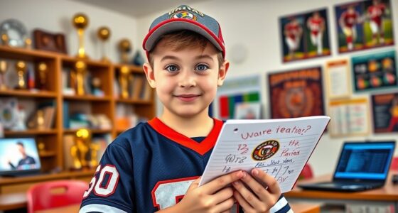 student fans balance academics